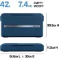 Preview: Coleman Snap'N Go 45QT, Kühlbox (blau)
