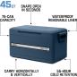 Preview: Coleman Snap'N Go 45QT, Kühlbox (blau)