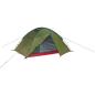 Preview: High Peak Kuppelzelt Woodpecker 3 LW (grün/rot, mit Vorbau für Gepäck)