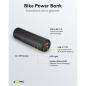 Preview: goobay Bike-Powerbank 5.0 (schwarz, 5.000 mAh, Power Delivery, Quick Charge)