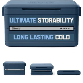 Coleman Snap'N Go 45QT, Kühlbox (blau)