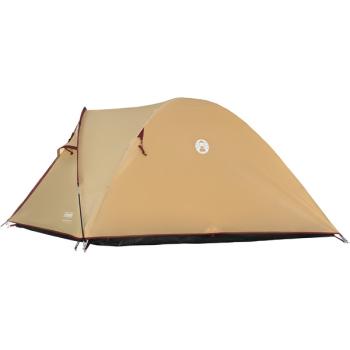 Coleman Darwin 4 Plus Summer, Zelt (beige/dunkelrot)
