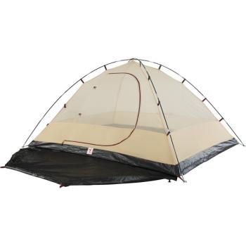 Coleman Darwin 4 Plus Summer, Zelt (beige/dunkelrot)