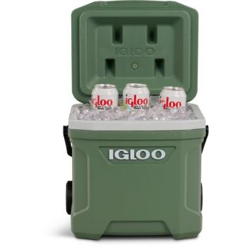Igloo ECOCOOL Latitude 16 Roller, Kühlbox (grün/weiß)