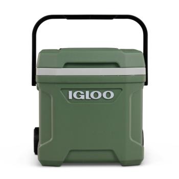 Igloo ECOCOOL Latitude 16 Roller, Kühlbox (grün/weiß)