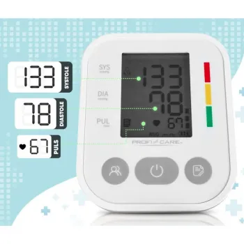 ProfiCare PC-BMG 3121 Oberarm, Blutdruckmessgerät (weiß)