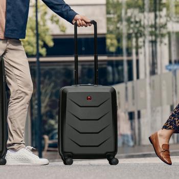Wenger Prymo Medium, Schalenkoffer, Trolley (anthrazit, 59 Liter)