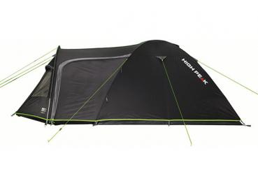 High Peak Meso 4.0 Familienzelt 4-Personen 360 x 240 cm Anthrazit/Grün