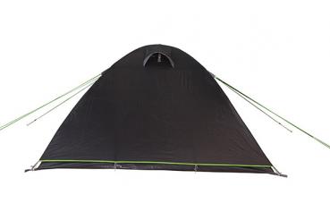 High Peak Meso 4.0 Familienzelt 4-Personen 360 x 240 cm Anthrazit/Grün