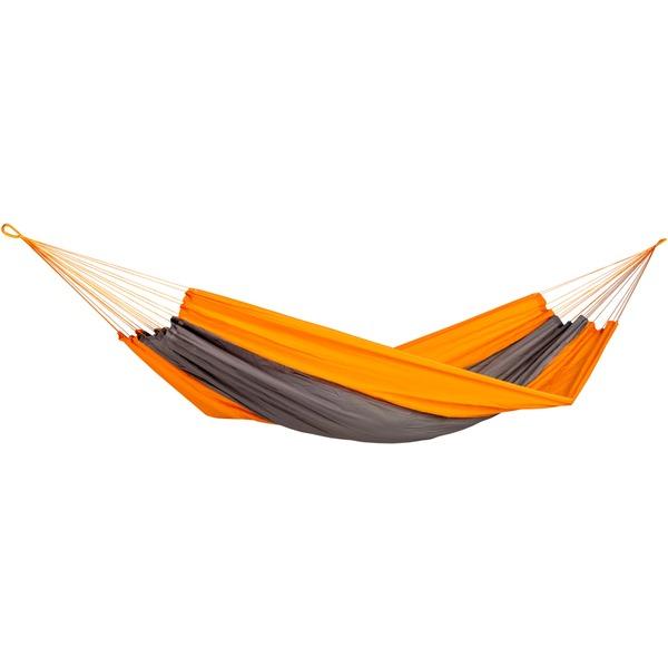 Amazonas Silk Traveller Techno, Camping-Hängematte (orange/grau)