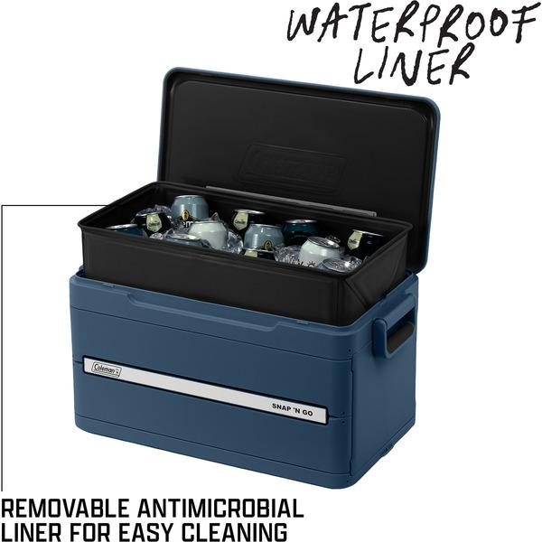 Coleman Snap'N Go 45QT, Kühlbox (blau)