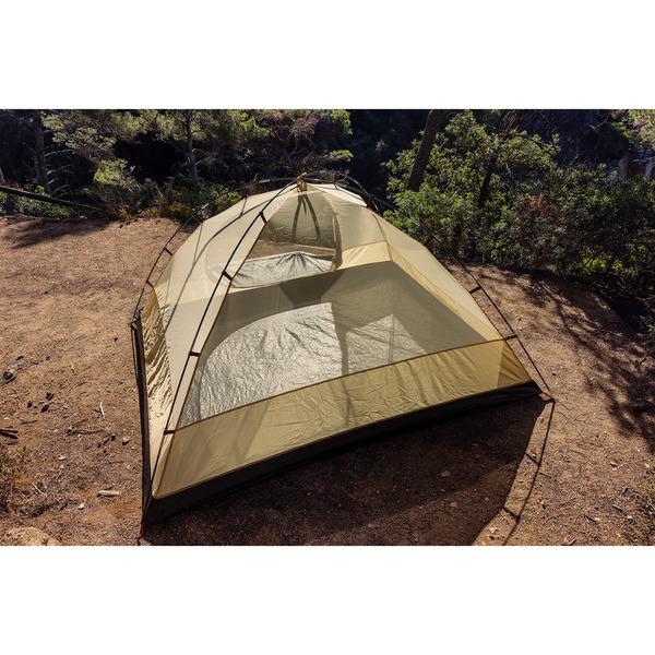 Coleman Darwin 4 Plus Summer, Zelt (beige/dunkelrot)
