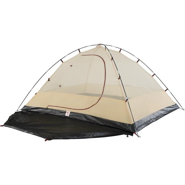 Coleman Darwin 4 Plus Summer, Zelt (beige/dunkelrot)
