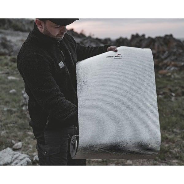 Easy Camp Isomatte Redwing Alloy EVA Mat 300082, Camping-Matte (aluminium, Modell 2025)