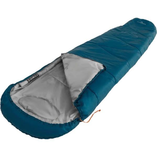 Easy Camp Schlafsack Starling Mummy Blue 8°C (dunkelblau/grau, Modell 2025)