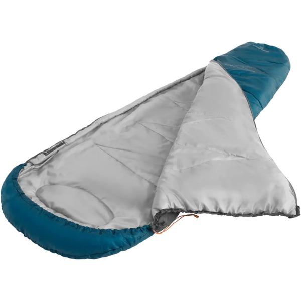 Easy Camp Schlafsack Starling Mummy Blue 8°C (dunkelblau/grau, Modell 2025)