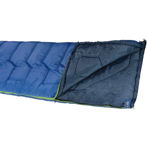 Deckenschlafsack Vagabond 300 (blau/dunkelblau, mit Kapuze)