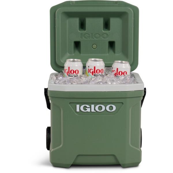Igloo ECOCOOL Latitude 16 Roller, Kühlbox (grün/weiß)