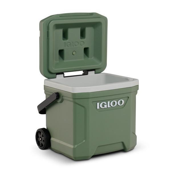 Igloo ECOCOOL Latitude 16 Roller, Kühlbox (grün/weiß)