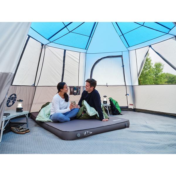 Coleman Camping-Luftmatratze Supercomfort 7,5cm Double 2198022 (grau, 200 x 128cm)