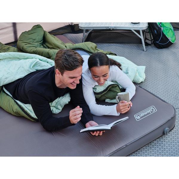 Coleman Camping-Luftmatratze Supercomfort 7,5cm Double 2198022 (grau, 200 x 128cm)