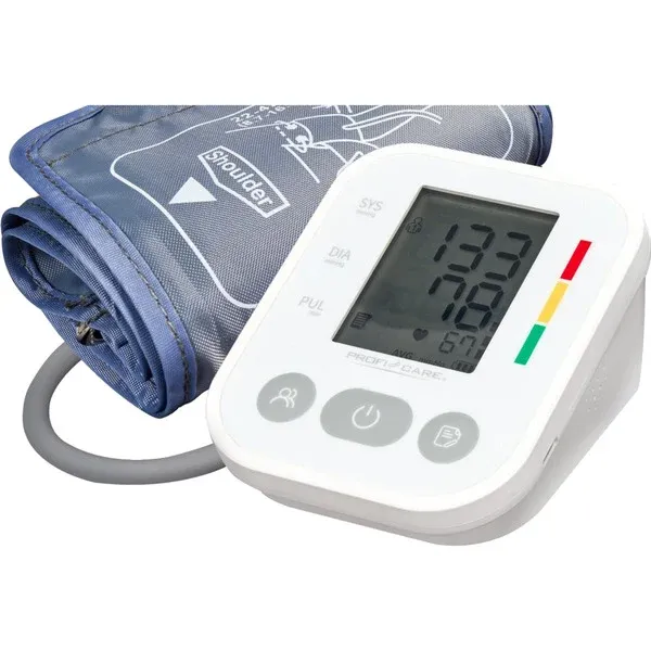 ProfiCare PC-BMG 3121 Oberarm, Blutdruckmessgerät (weiß)