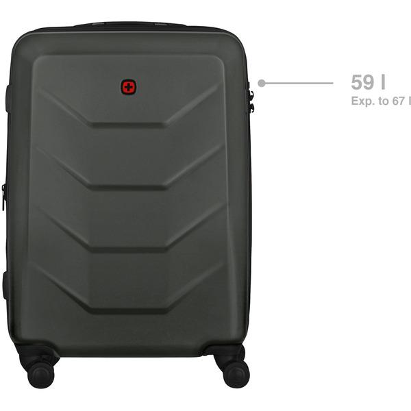 Wenger Prymo Medium, Schalenkoffer, Trolley (anthrazit, 59 Liter)