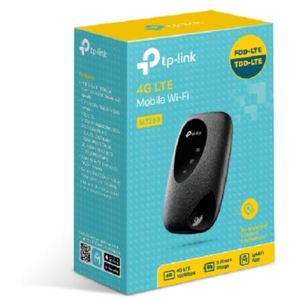 TP-Link M7200, Mobile WLAN-Router (schwarz)