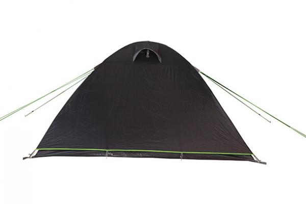 High Peak Meso 4.0 Familienzelt 4-Personen 360 x 240 cm Anthrazit/Grün